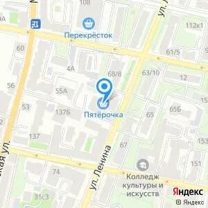 Калуга ленина карта