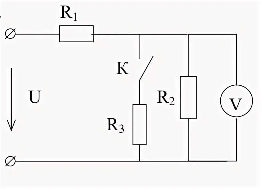 Как изменится после замыкания ключа. Показания амперметра после замыкания ключа. Схема вольтметра r1 r2 r3. После замыкания ключа Показание вольтметра. Схема r1,r2 и вольтметр.