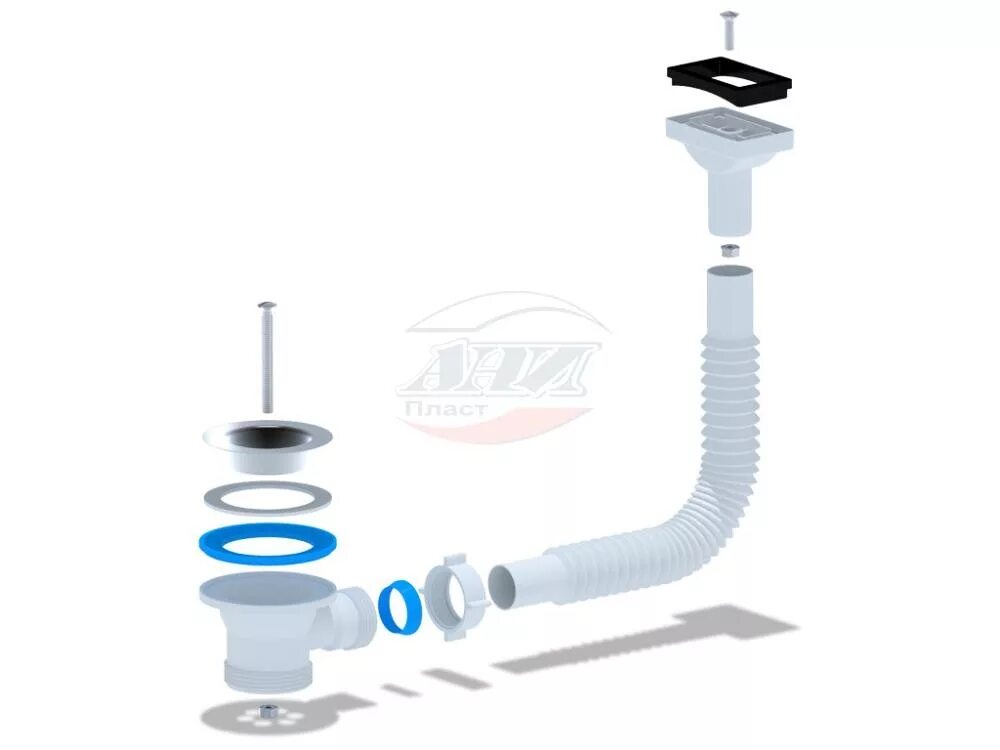 Чашкой. Перелив сифон ответная часть. Перелив ани для мойки 3 1/2" с круглым вертикальным корпусом n320s. Выпуск для мойки e150 3. Сифон для ванны 1 1/2"х40 с гибкой трубой 50 нерж/сетка ани e255.