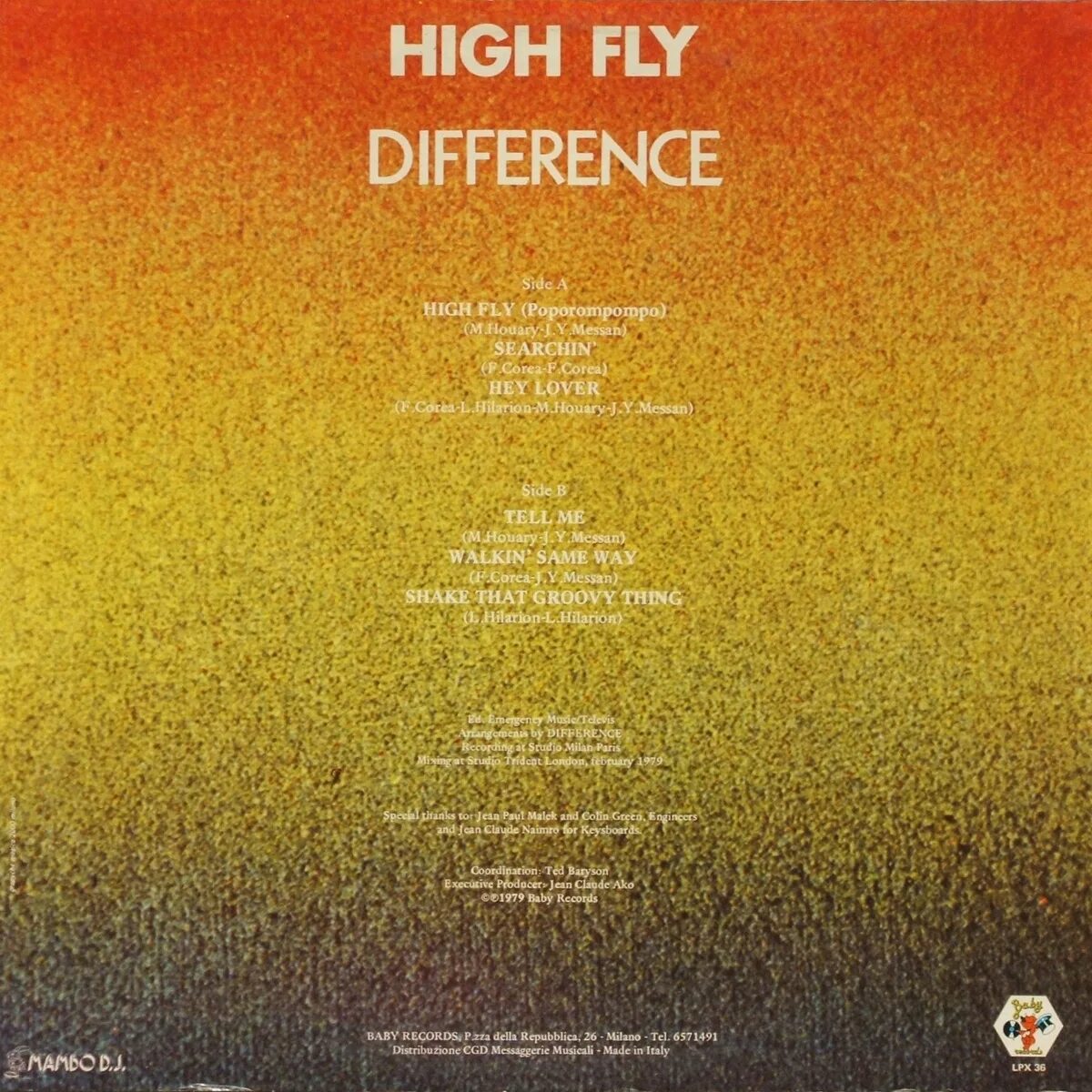 Different fly
