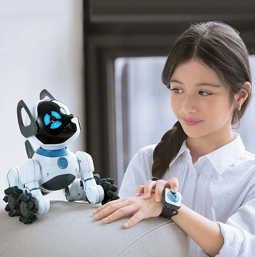 Робот собака смотрит. Робот-собака чип 805 wowwee. робот собака чип wowwee. робот wowwee 0805 собачка chip. wowwee интерактивную игрушку робот собачку chip.