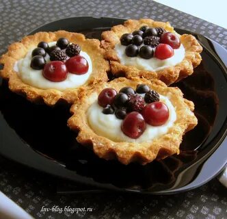 Песочные корзиночки рецепт