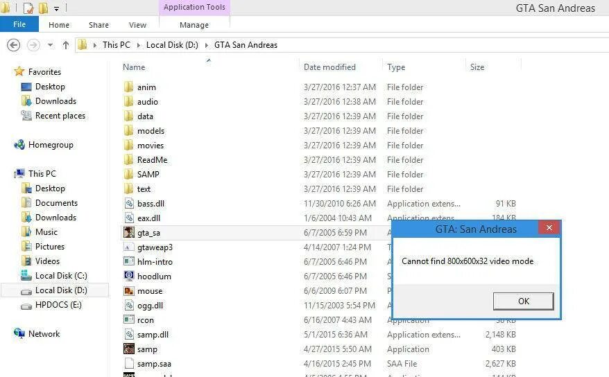 Cannot find 640x480. Ошибка cannot find 800x600x32 Video Mode. GTA San Andreas cannot find 800x600x32 Video Mode. Cannot find 1536x864x32 Video Mode. Cannot find 1536x864x32 Video Mode GTA San Andreas как исправить.