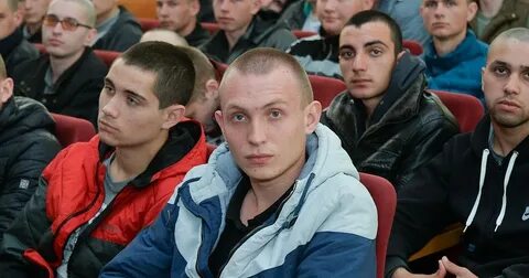 Призывники железнодорожного