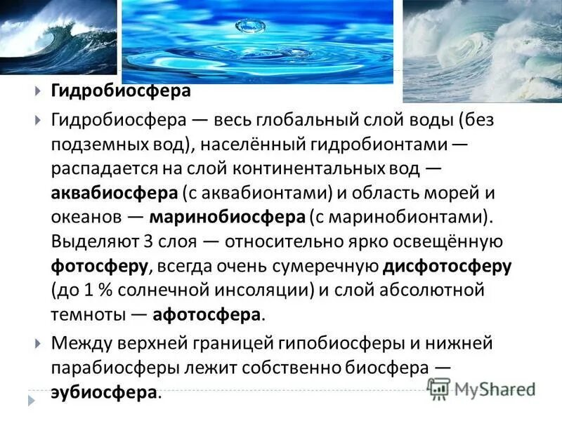 Биосфера и человек тест 6 класс. Материковые воды. Биосфера и человек презентация 8 класс ОБЖ. Распространение жизни гидробиосферы в км.