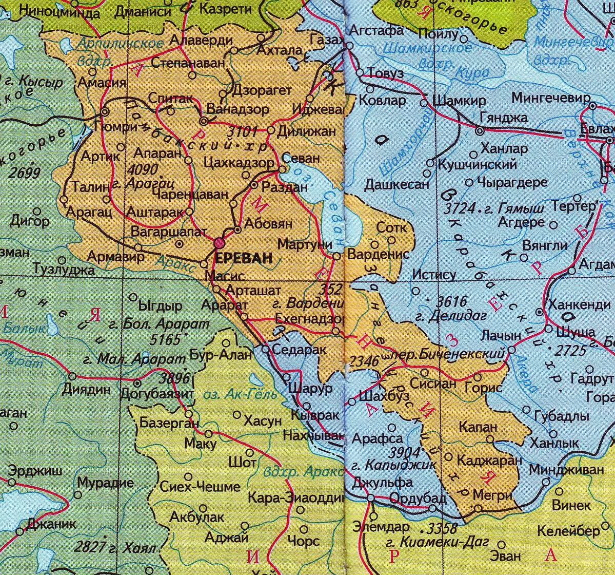 Границы армении на карте. Карта армении на русском языке с городами подробная. армения карта географическая. армения карта географическая на русском. карта армении с городами.