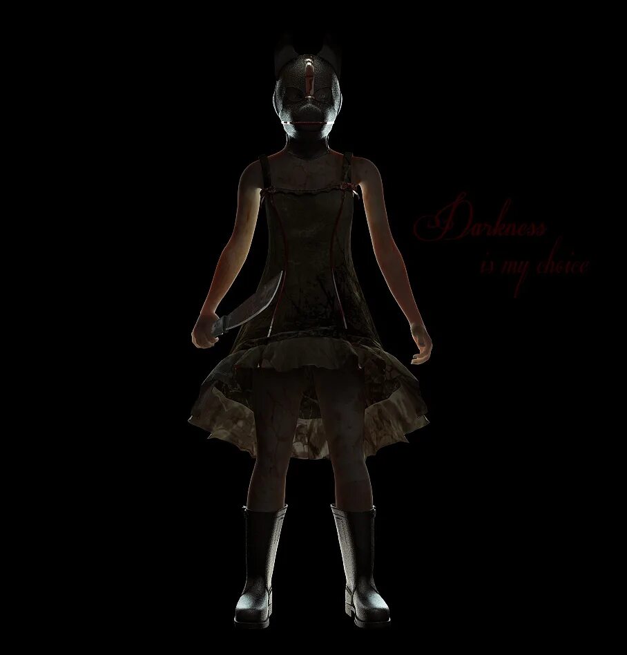 Inside девочка. The dark inside me скриншоты.