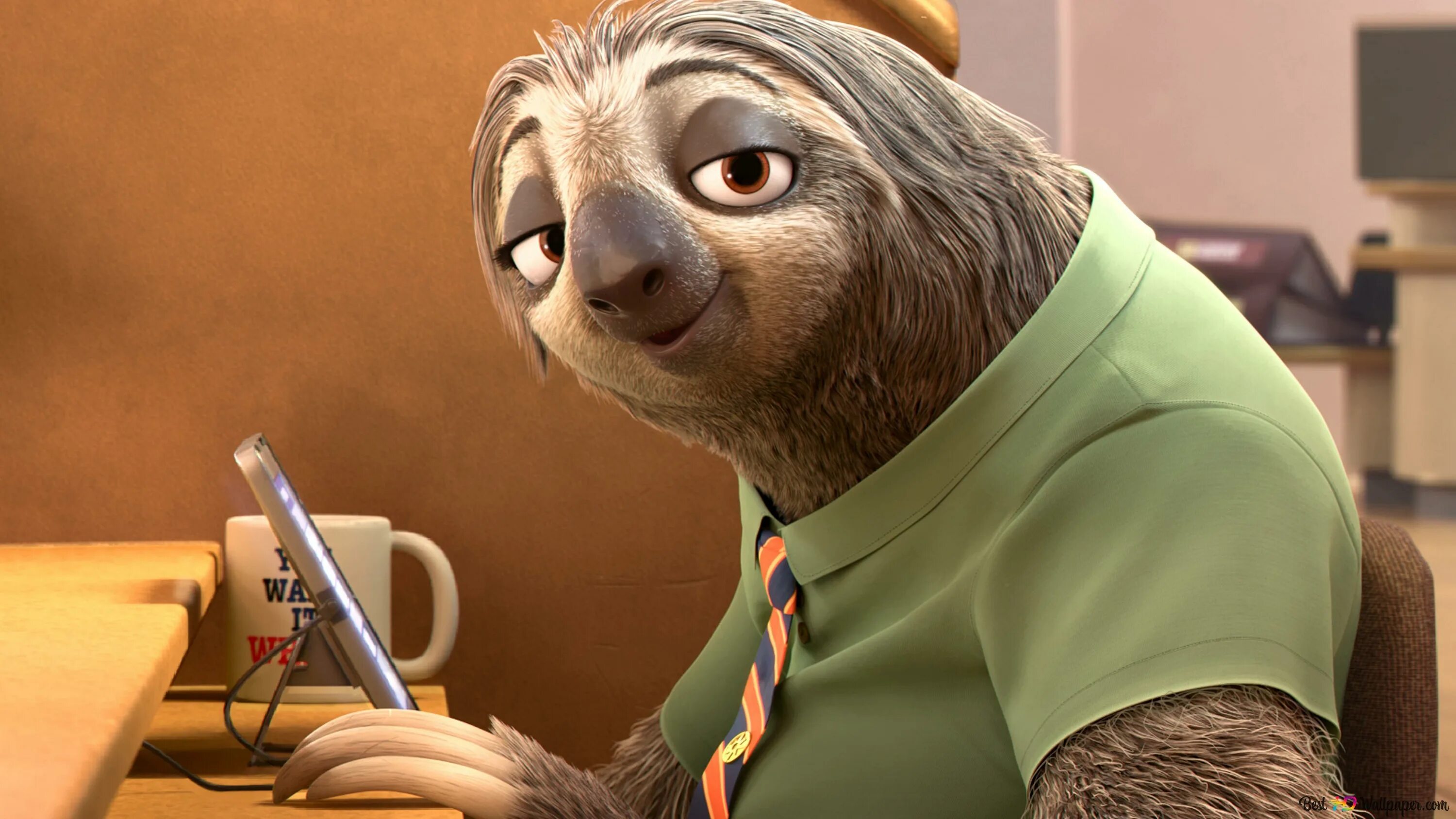 Мульт зверополис ленивец. Карликовый трехпалый ленивец. Зверополис ленивец. Ошейниковый ленивец. Ленивец зверь.