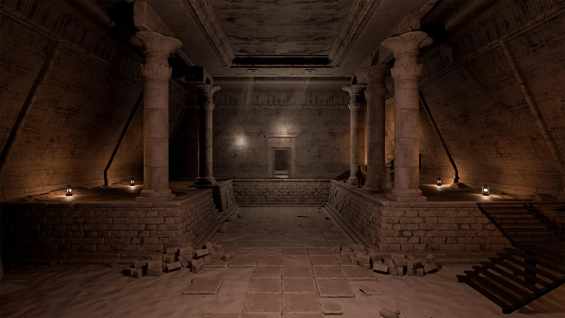Hall of ancient