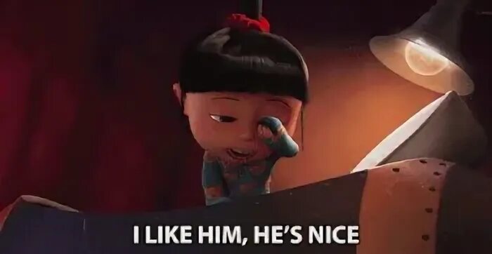But i like him
