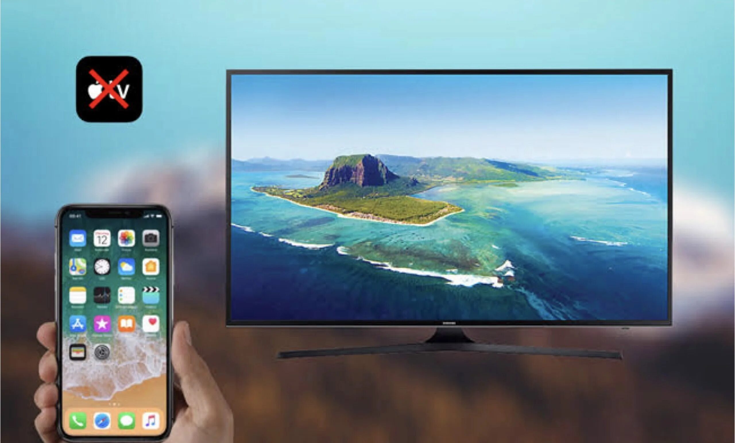 Демонстрация айфона на телевизор. Iphone с телевизором. Samsung Smart TV iphone. Эпл ТВ на телевизоре самсунг. Покажи на телевизор айфон.