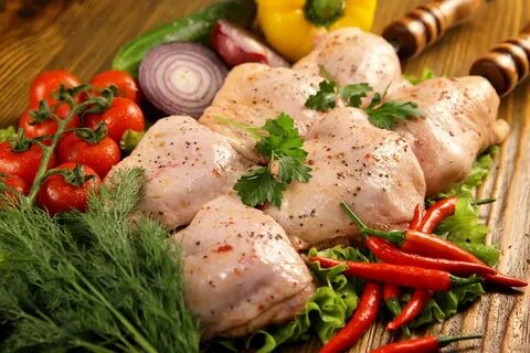 Маринованные куриные бедра