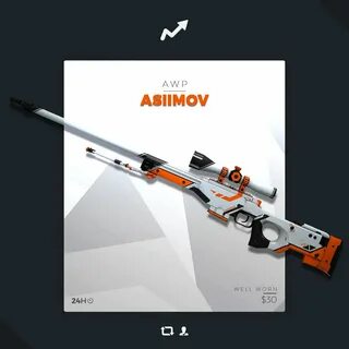 Asiimov well worn