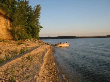 Пляж волжский