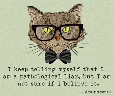 Telling myself