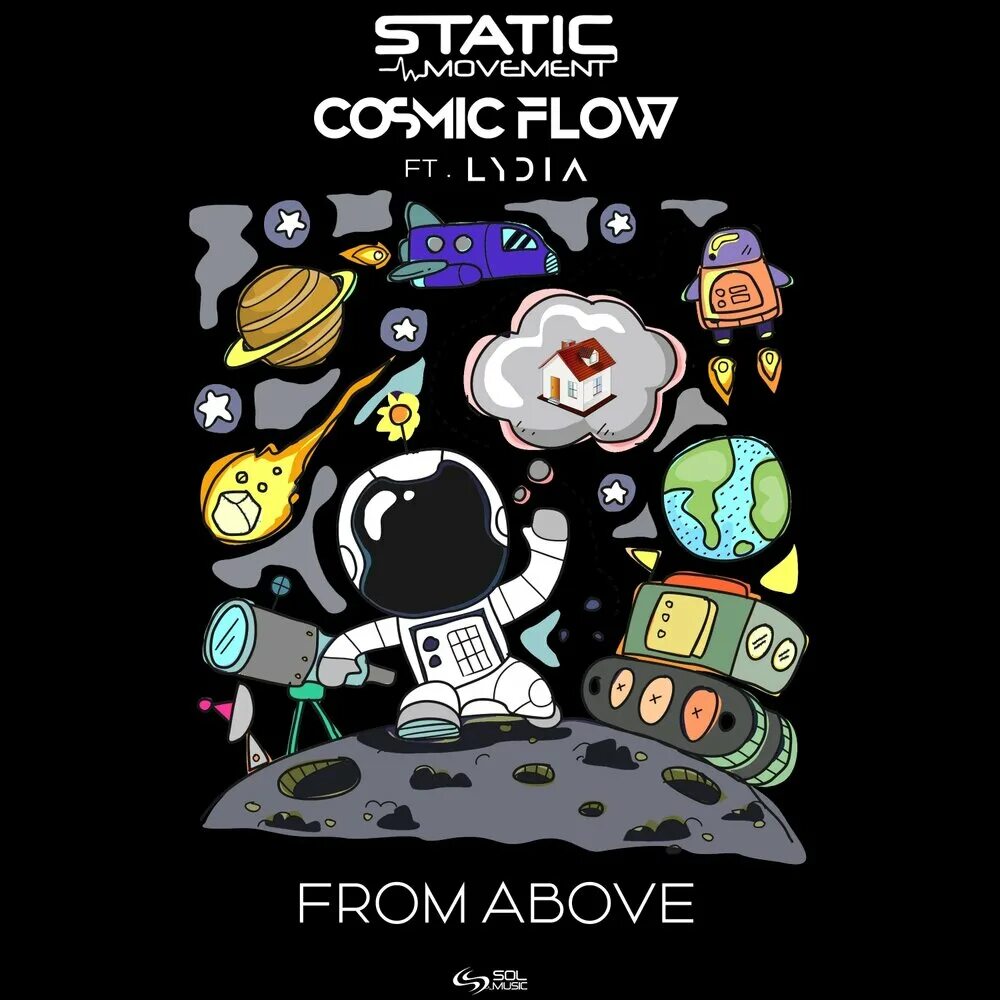 Static movement. Cosmic flow. static movement - system overload. from above dj.