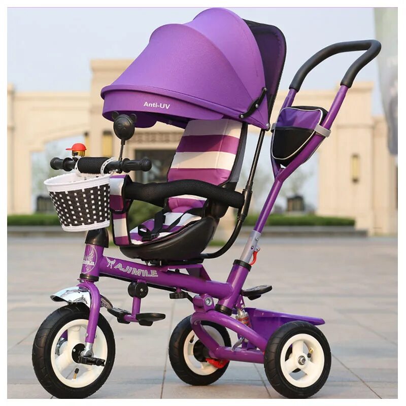 Как называется велосипед коляска. Kids trike велосипед трехколесный. велосипед коляска 3 в 1. велосипед коляска baby trike ct-30. велосипед трехколесный tricycle stroller.