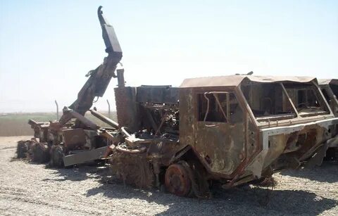 Destroyed vehicles