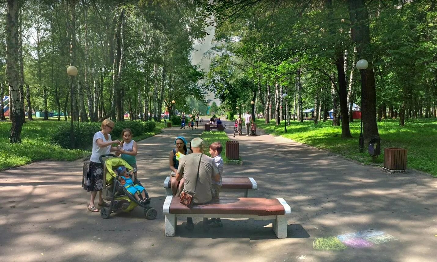 В парке 2 3