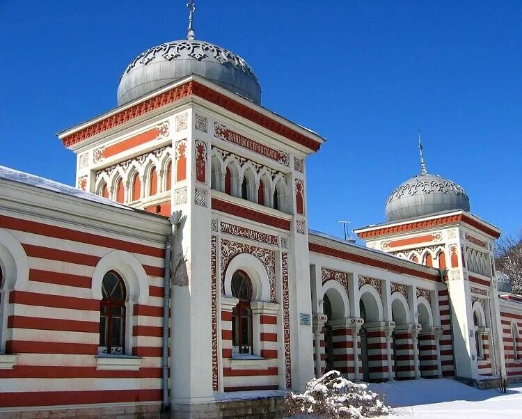 Островские ванны в Железноводске. Ванны Островского в Железноводске. Мечеть в Железноводске. Железноводск достопримечательности Островские ванны]. Ванны в железноводске