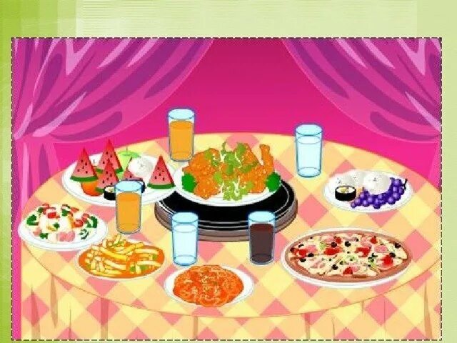 Стол на день рождения рисунок. Натюрморт праздничный стол. Стол на день рождения рисунок. Мультяшный гости за столом. Стол на день рождения рисунок.