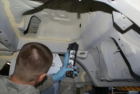 Кузовной герметик для швов автомобиля