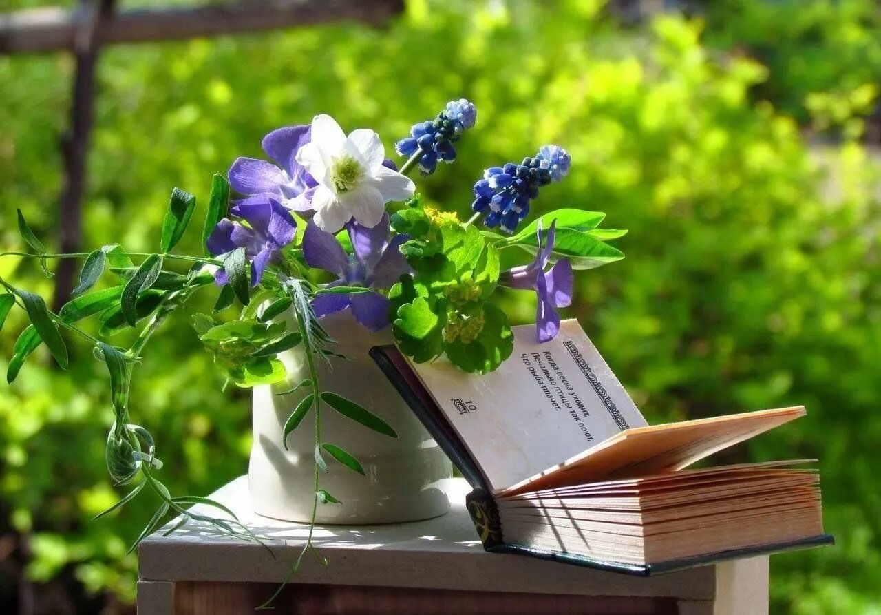 Весенний книжный букет. Книга цветы. Книга с цветами. Лето с книгой. Летнее настроение с книгой.
