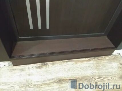 Как сделать порог в квартире входной