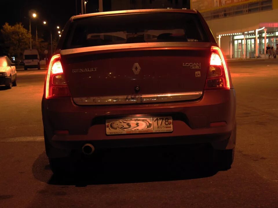 Переделка задних фонарей. Часть 2. - Renault Logan (1G), 1,4 л, 2012 года стайли