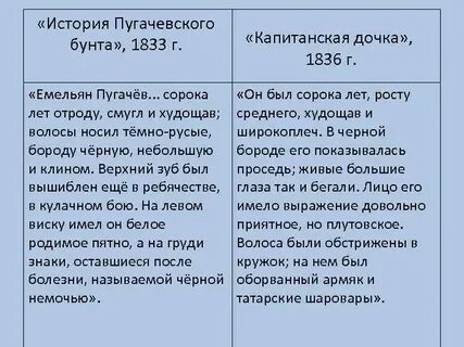 Пушкин история пугачевского бунта краткое содержание