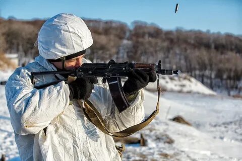 Во время учебных стрельб