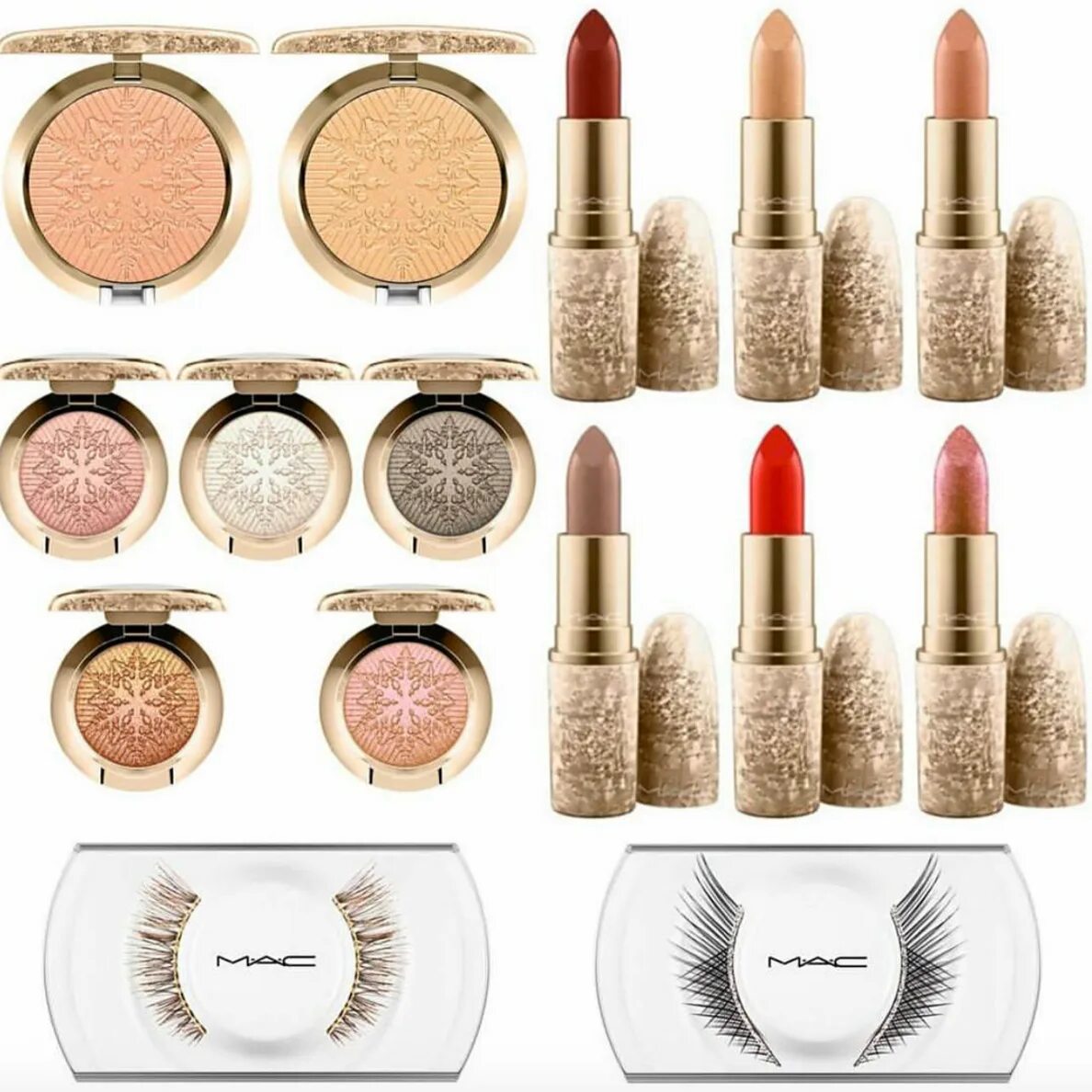 Mac collection. Косметика Новогодняя коллекция. Новогодние лимитки косметики. Американская косметика бренды. Mac косметика.