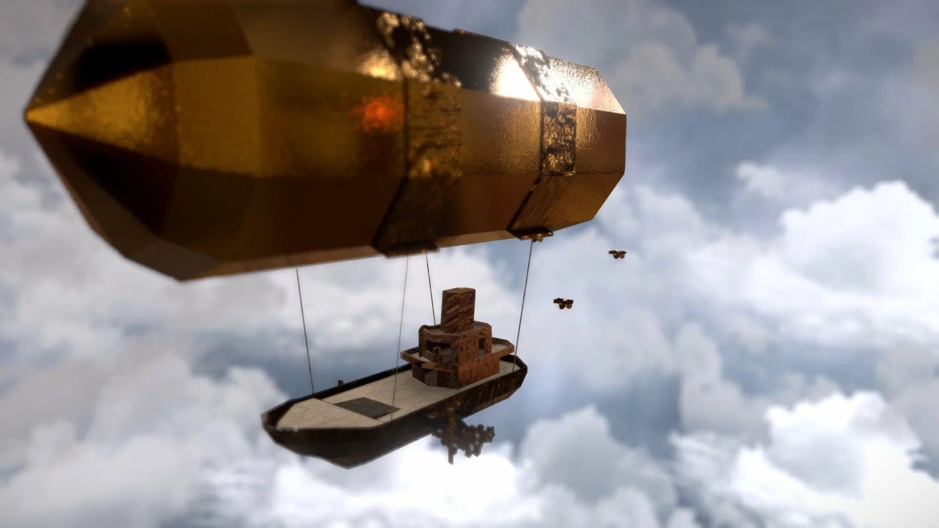 художник modestas malinauskas. варечка дирижабль. дирижабль с чудесами дзен. дирижабль. дирижабль рисунок.