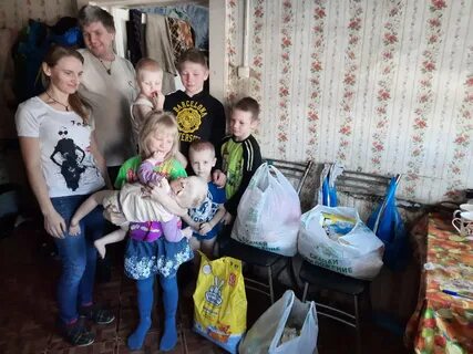 Посещение многодетной семьи