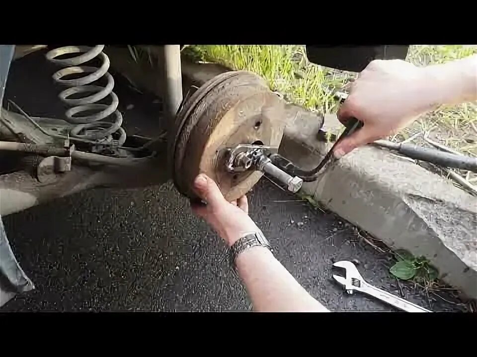 Разбор заднего барабана - Renault Logan (1G), 1,6 л, 2013 года мойка DRIVE2
