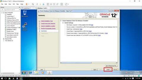 Oracle client