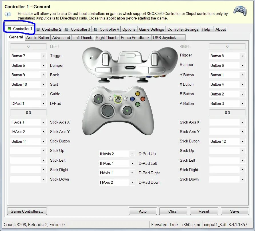 Настроить джойстик xbox. Эмулятор геймпада Xbox 360. Xbox 360 Controller (XINPUT Standard Gamepad). Xbox 360 Controller Emulator 4.x. Эмулятор на джойстик Xbox 360.