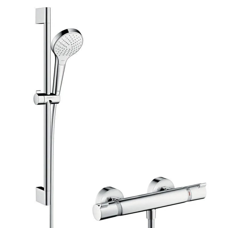 Для душем российского. Ecostat 1001 CL. Душевой набор (гарнитур) Hansgrohe Crometta 1jet 26533400. 26652400 Hansgrohe. Hansgrohe Crometta Vario.