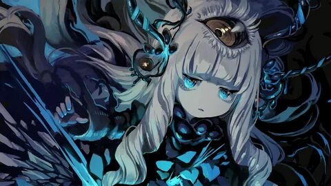 Blue eyed demon