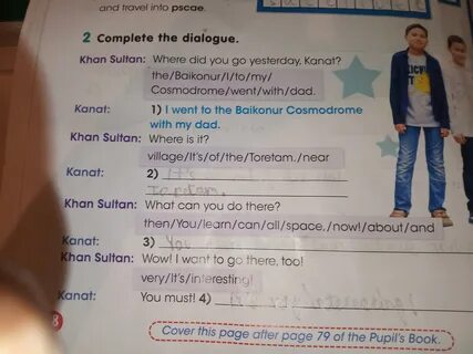 Complete the dialogue