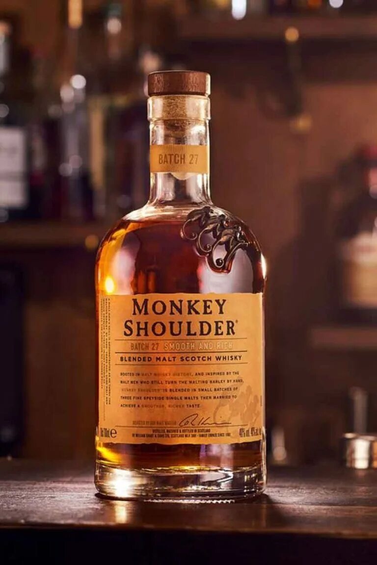 Monkey shoulder 1 л. Виски манки шолдер. виски односолодовый monkey. виски манки шон. манки солджерс виски.