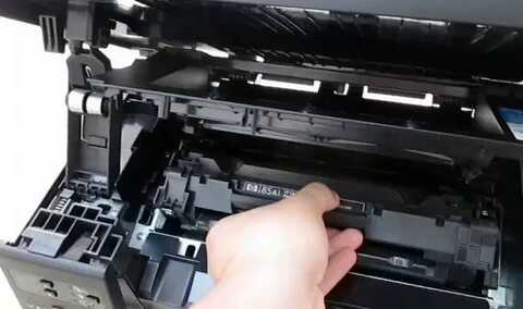 Как достать тонер