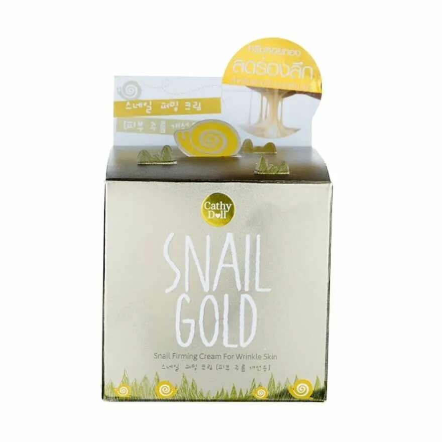 Karmart Cathy Doll Snail Gold Snail Firming Cream for Wrinkle Skin 50 ml.. Cathy Doll Snail крем. Karmart крем улиточный Snail Gold с лифтинг эффектом Cathy Doll 50 мл. Cathy Doll крем Gold. Золото улитка крем