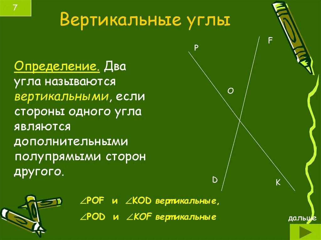 Определение вертикальных углов. Свойства вертикальных углов. Вертикальные углы определение и свойства. Определение вертикальныхьуглоа.