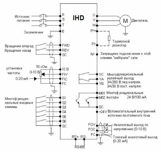 2квт схема подключения. Схема подключения насоса к частотнику. Схема подключения датчика давления к частотному преобразователю. Частотный преобразователь для электродвигателя схема подключения. Частотник 1ntc001108.