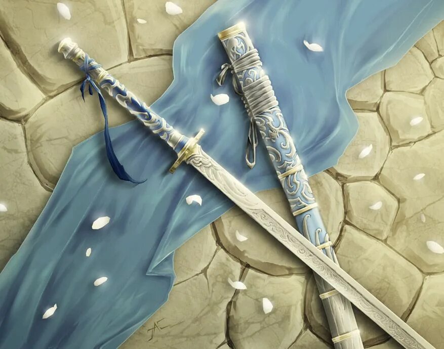 Белый меч 2. Оружие фэнтези катана. Эльфийский магический меч l2 Essence. Меч фэнтези сломанный меч.