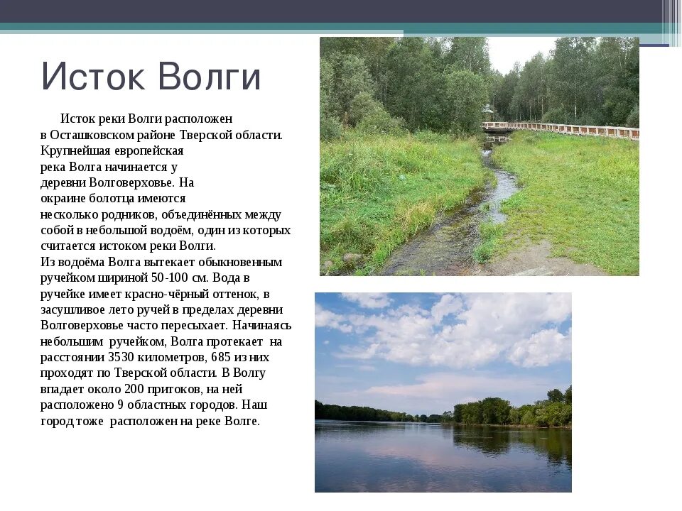 Город названный в честь реки. Начало реки Волги Исток область. Исток реки Волги начало реки. Откуда начинается Волга Исток Волги реки. Река Волга где находится Исток реки.