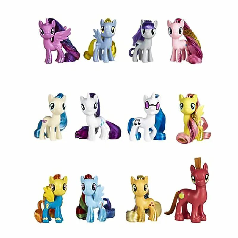 Коллекция my little pony. My little pony коллекция friendship magic. hasbro #c2869 коллекция пони. my little pony игрушки hasbro 2017. (фигурки hasbro ) my little pony friendship is magic collection blind bag figures mini.