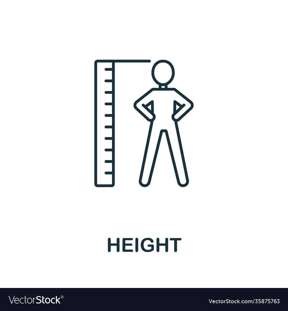 Icon height. Иконка рост человека. Рост человека вектор. Высота иконка. Line-height.
