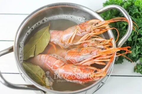 Сколько варить лангустины без головы